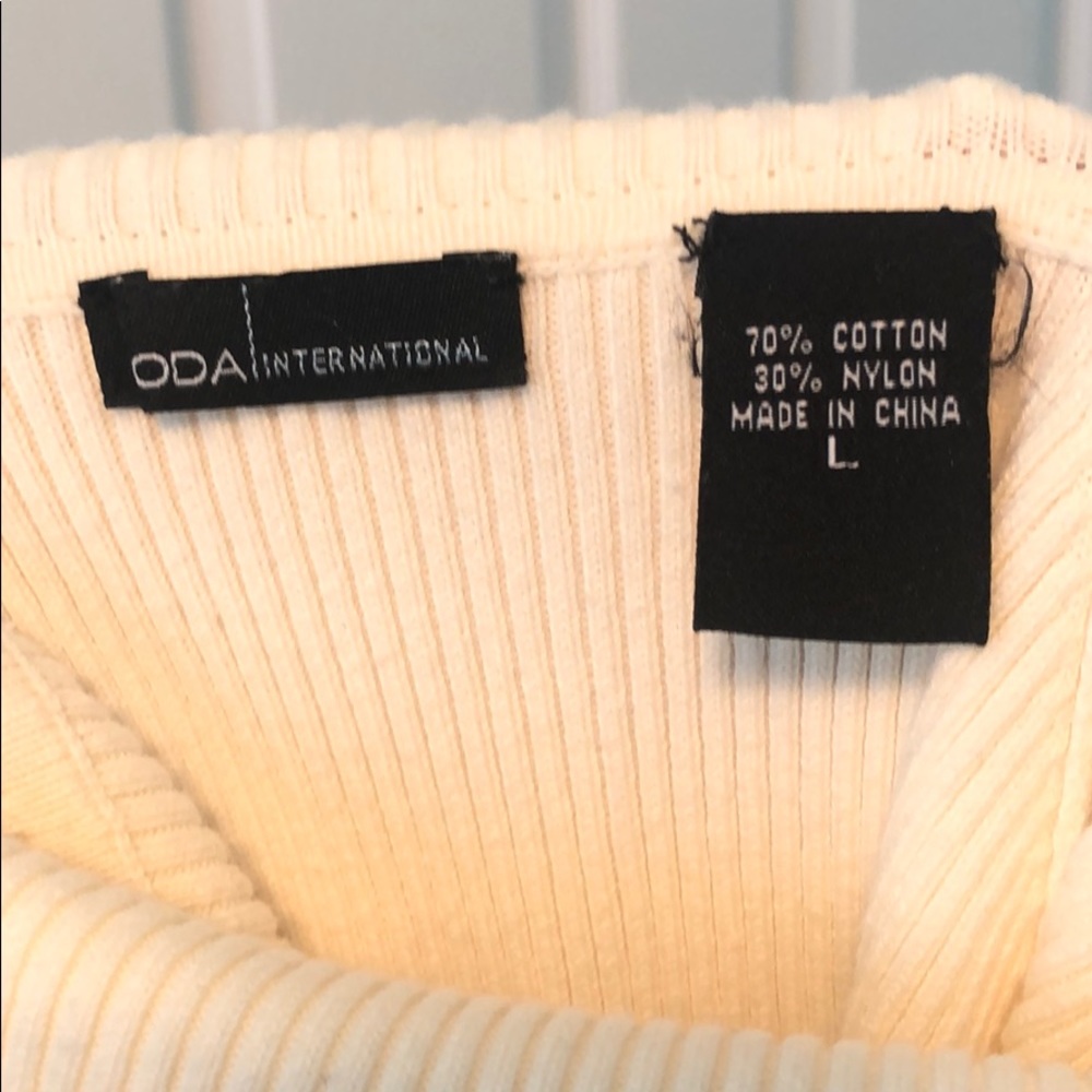 Moda International Cream Sweater Dress - Picture 5 of 5